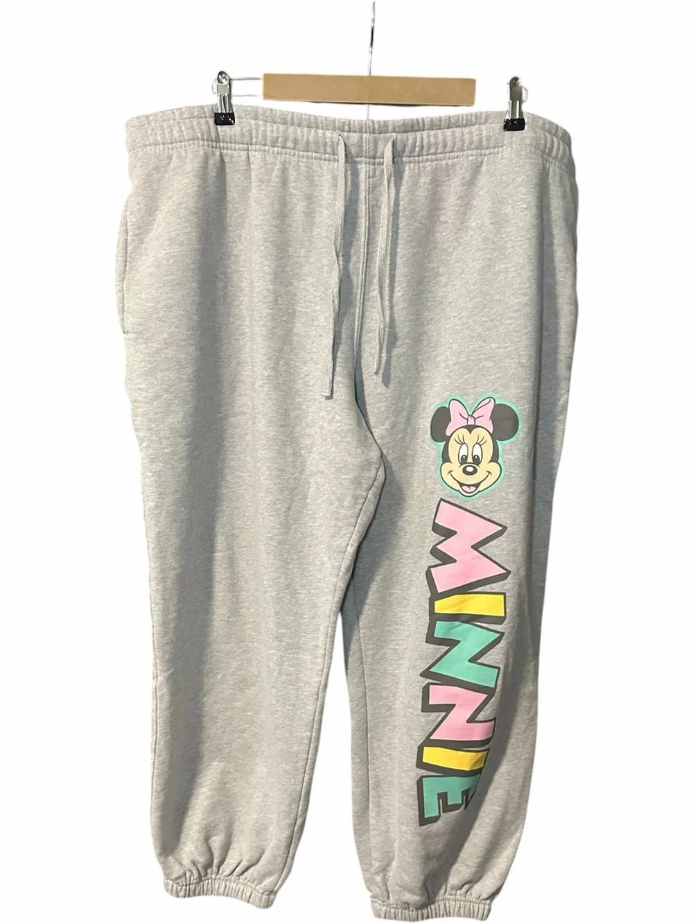 Disney Parks Minnie Mouse Sweatpants Gray Size 1X